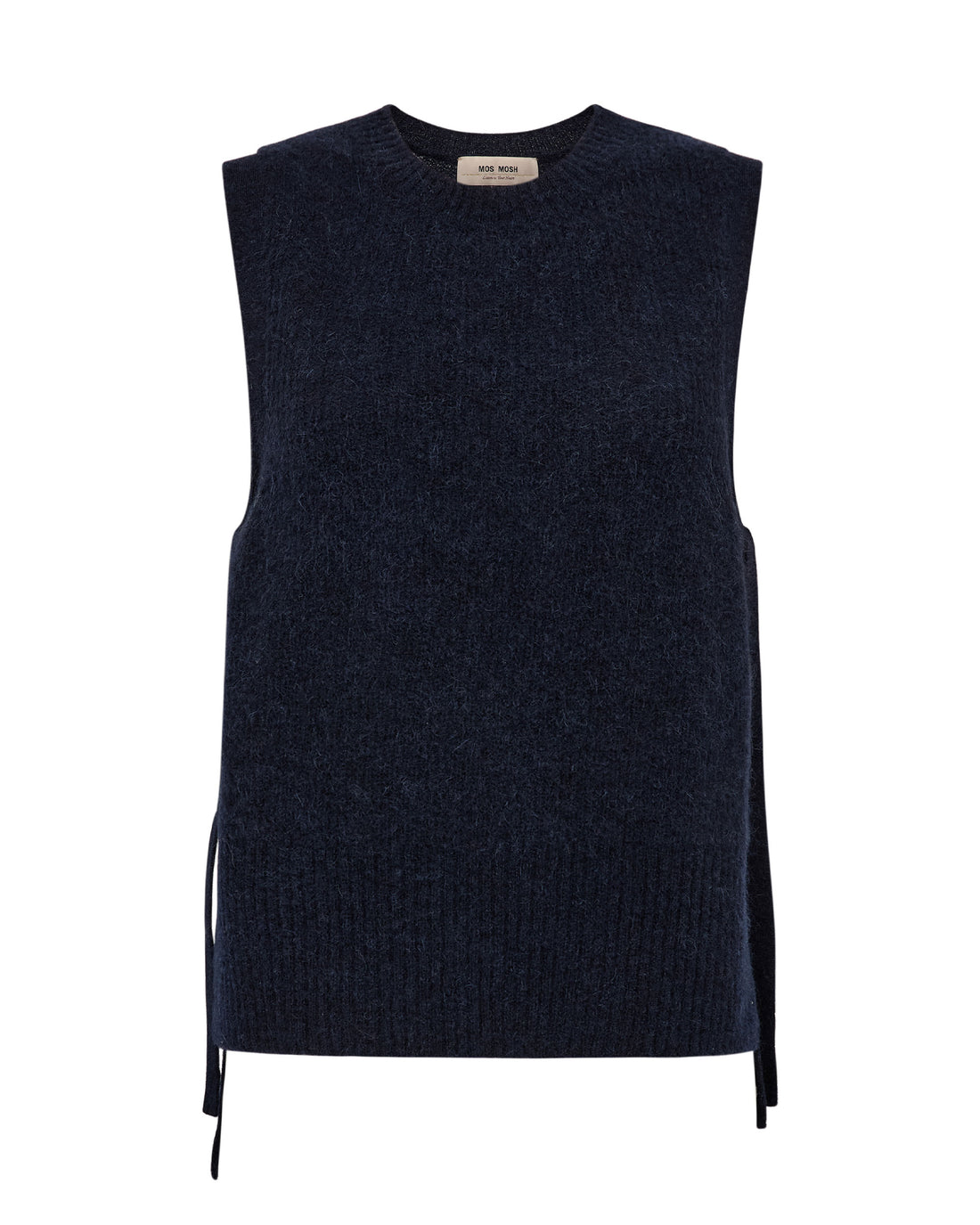 Thora Tie Knit Vest - Salute Navy