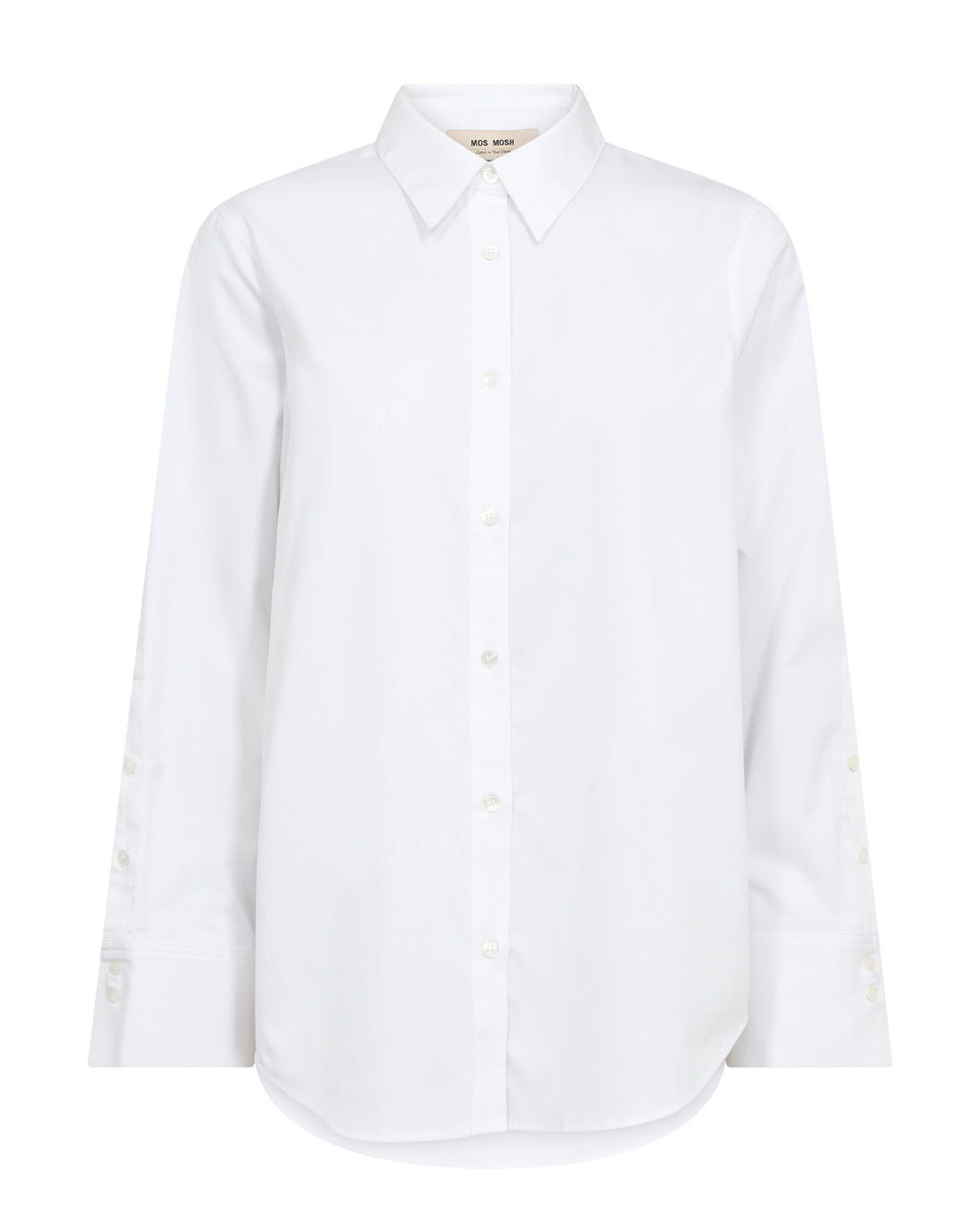 Winola Cotton Twill Shirt - White