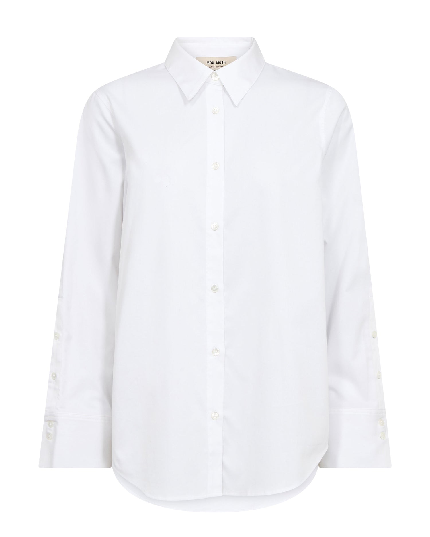 Winola Cotton Twill Shirt - White
