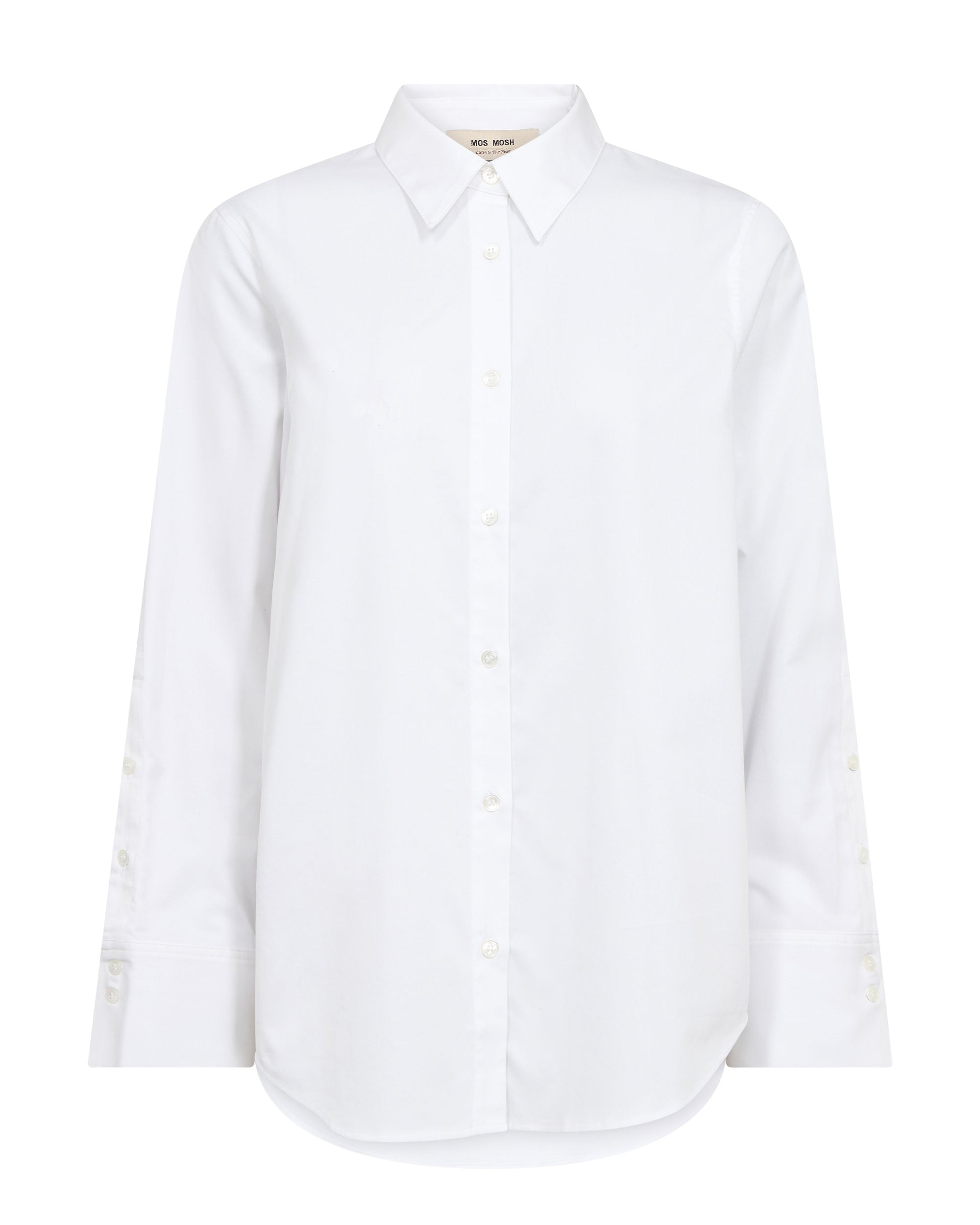 Winola Cotton Twill Shirt - White