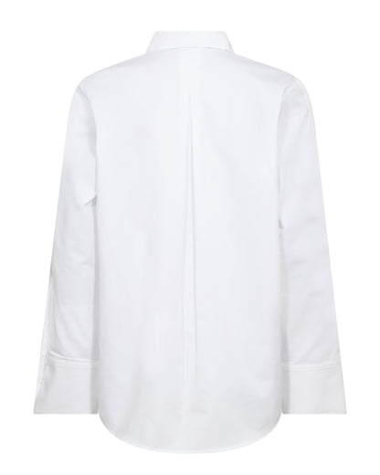 Winola Cotton Twill Shirt - White