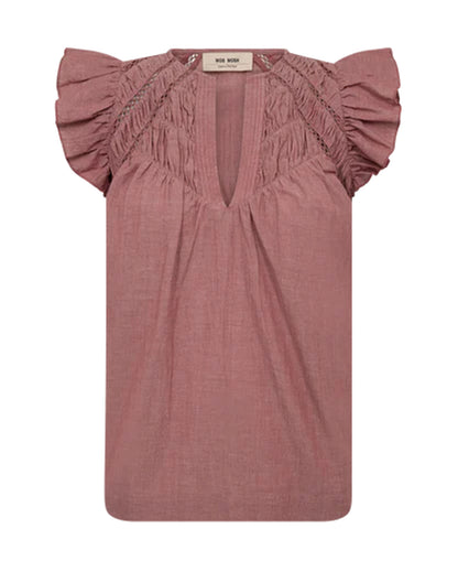 Woda Izha Blouse - Cowhide