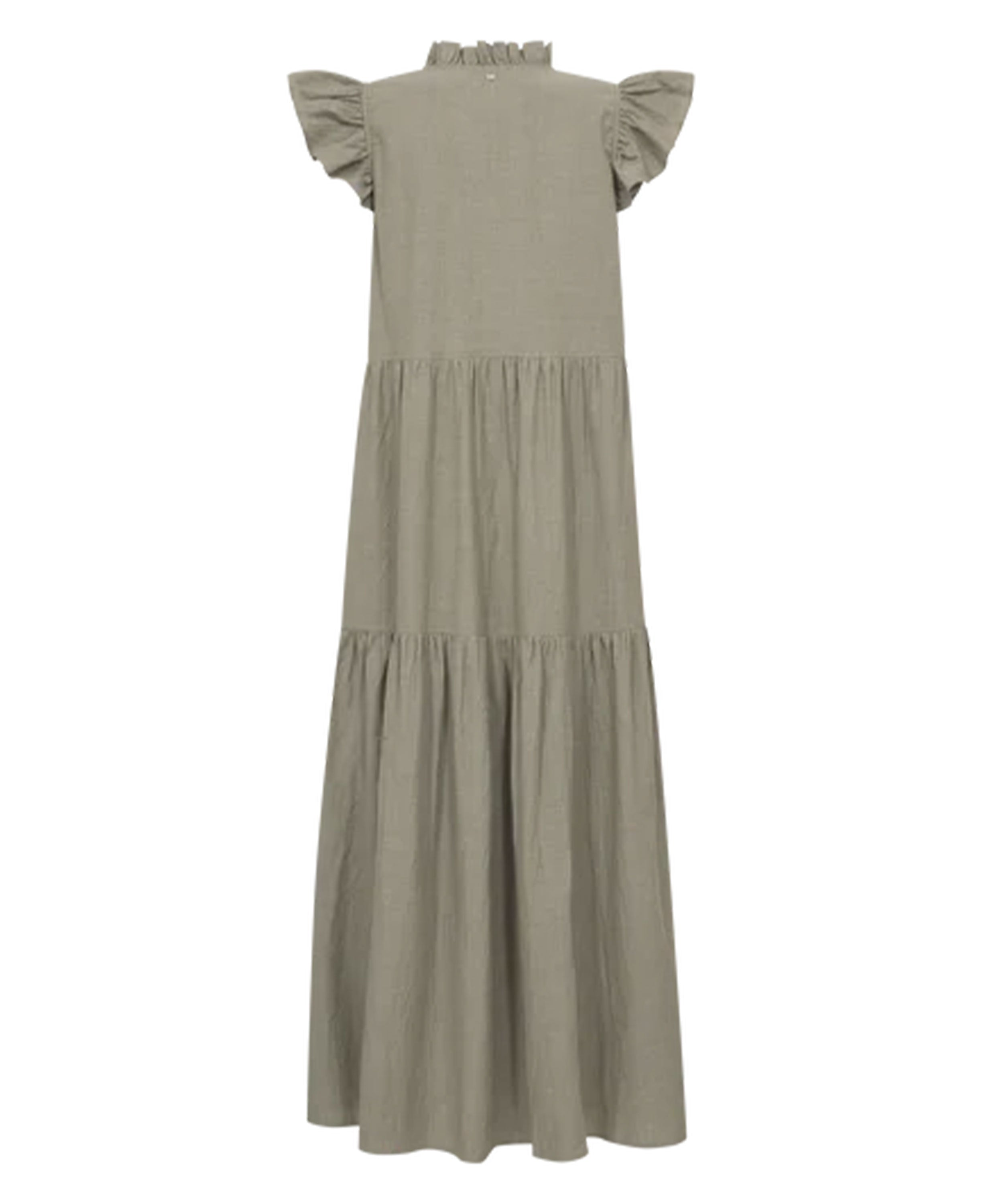 Waldy Izha Dress - Burnt Olive