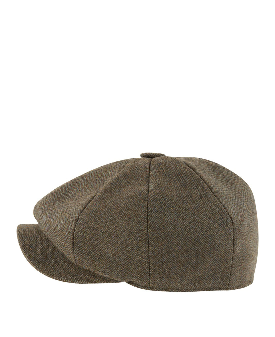 Newsboy Cap - Loden Green Herringbone