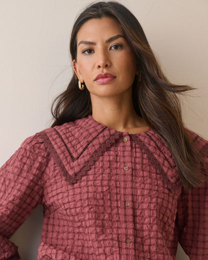 Allegra Blouse - Red