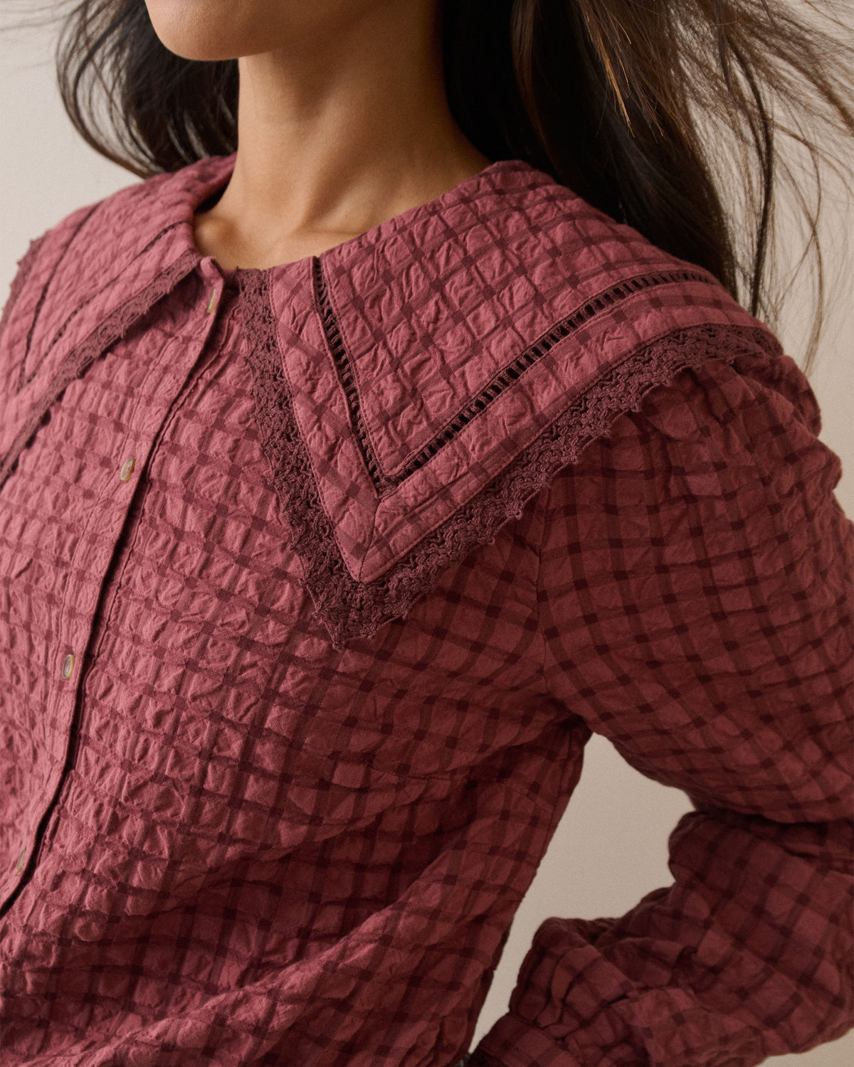 Allegra Blouse - Red