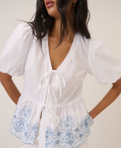 Aries Blouse - White