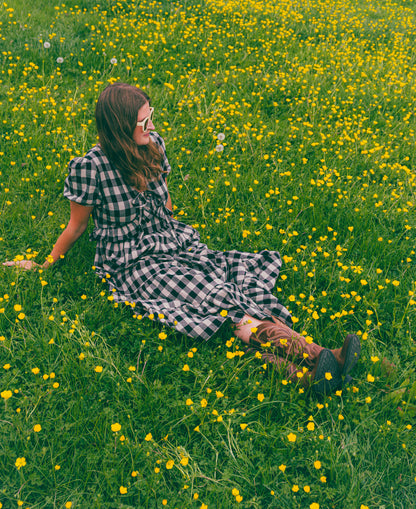 Katie Midi Dress - Stone