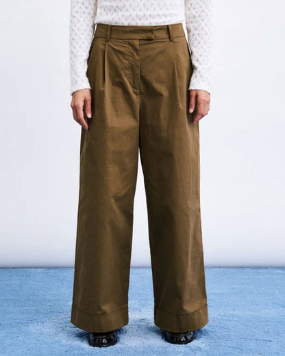 Norfolk Pantalon - Marron Glace