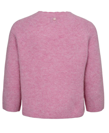 Nuriette Selma Rib Pullover - Lilac Sachet