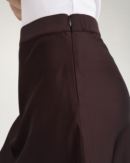 Nuamelia Skirt - Chocolate Plum