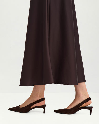 Nuamelia Skirt - Chocolate Plum