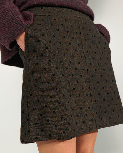 Nuamia Skirt - Black Coffee