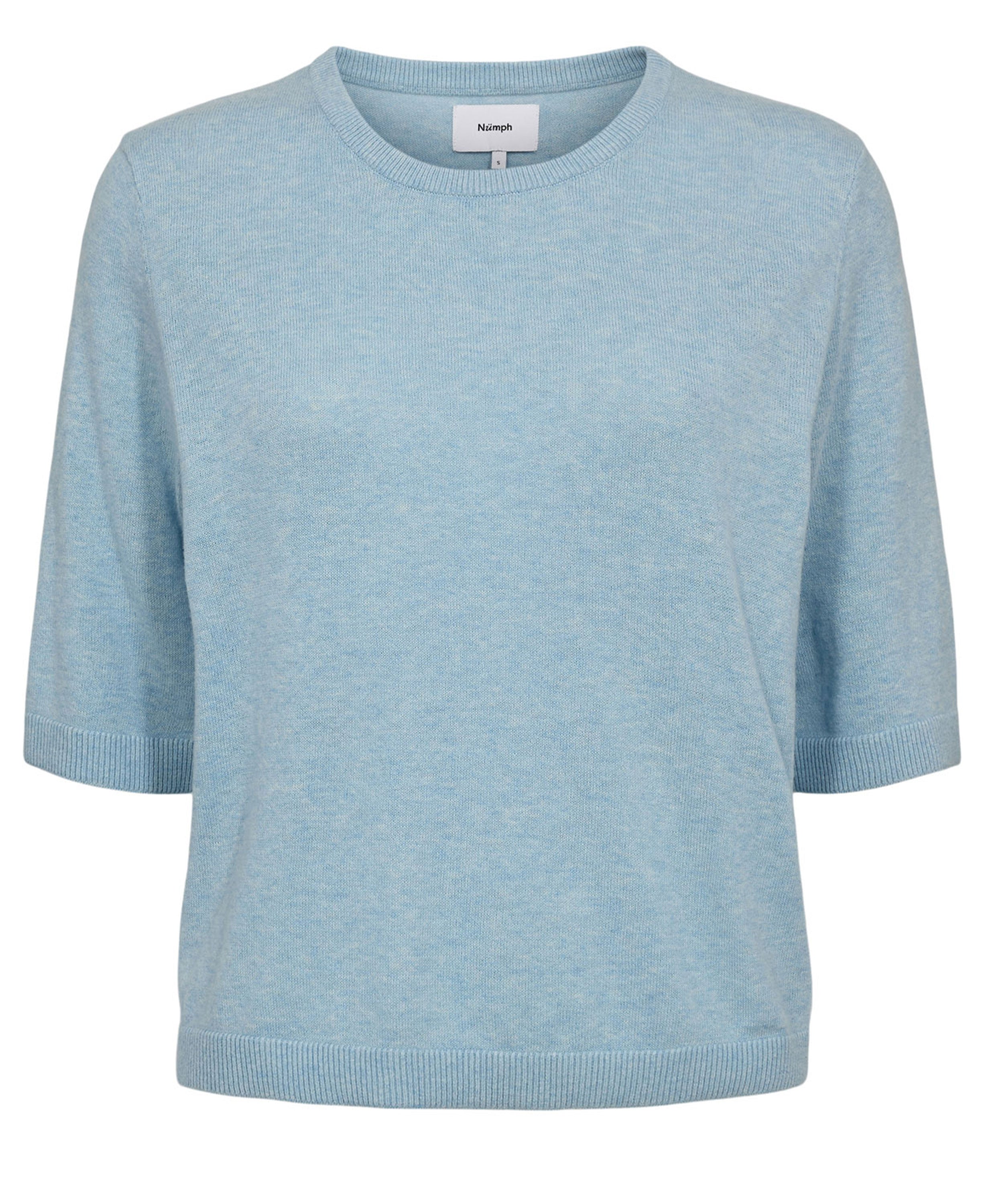 Nucally Short sleeve Pullover - Airy Blue