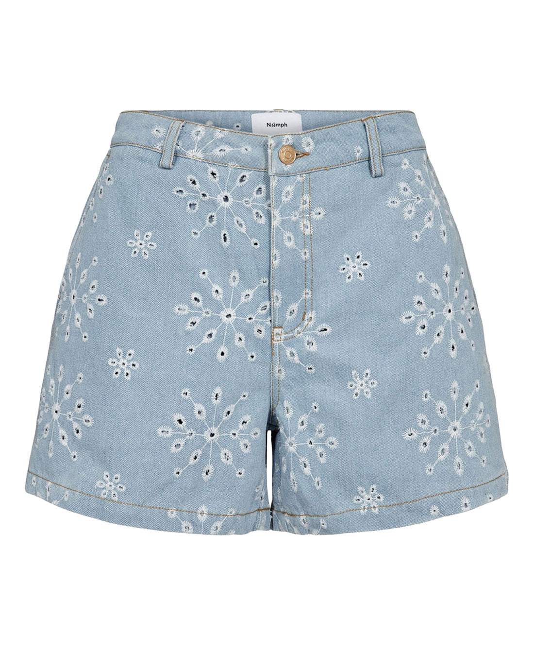 Nudelilah Shorts - Light Blue Denim