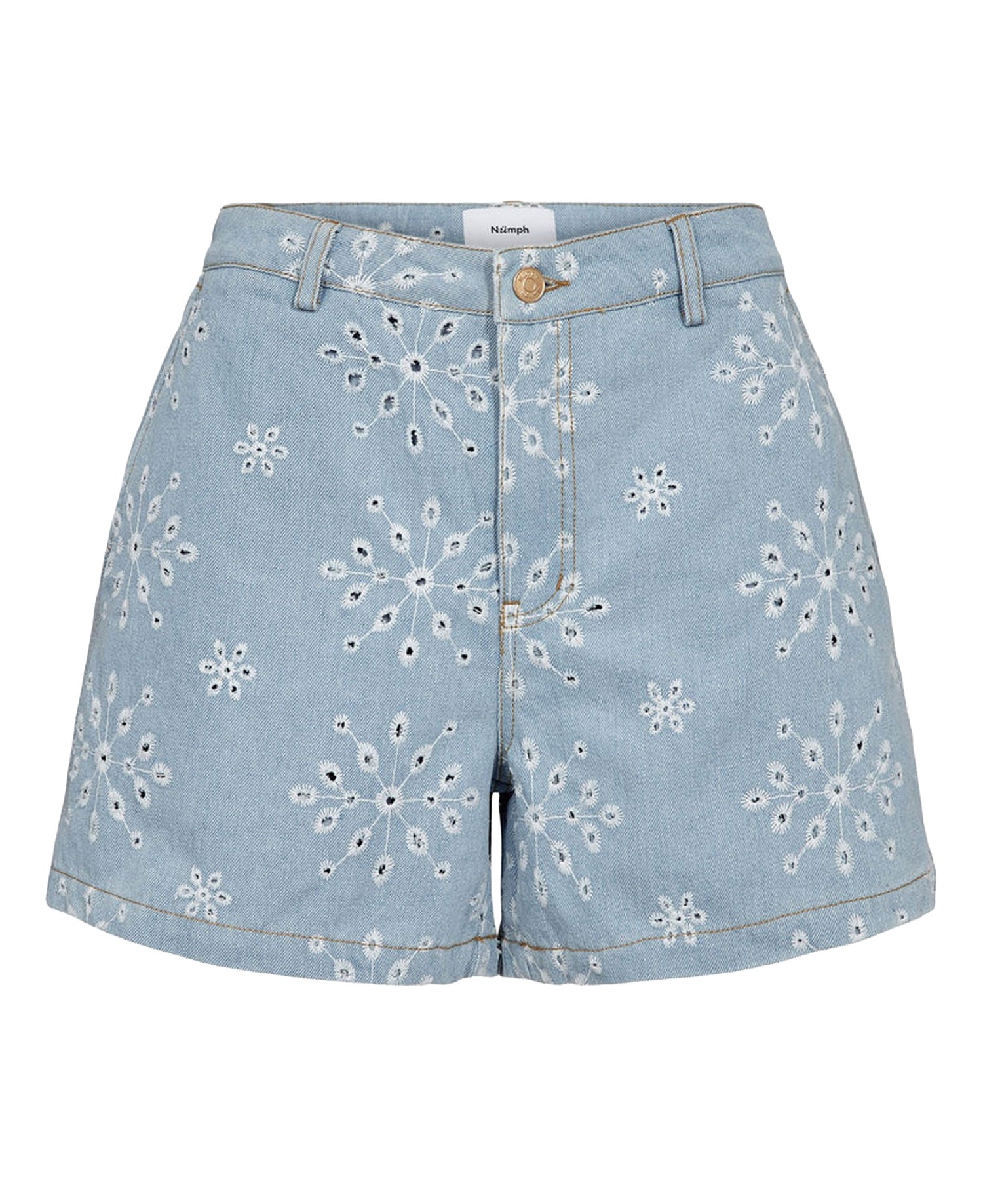 Nudelilah Shorts - Light Blue Denim
