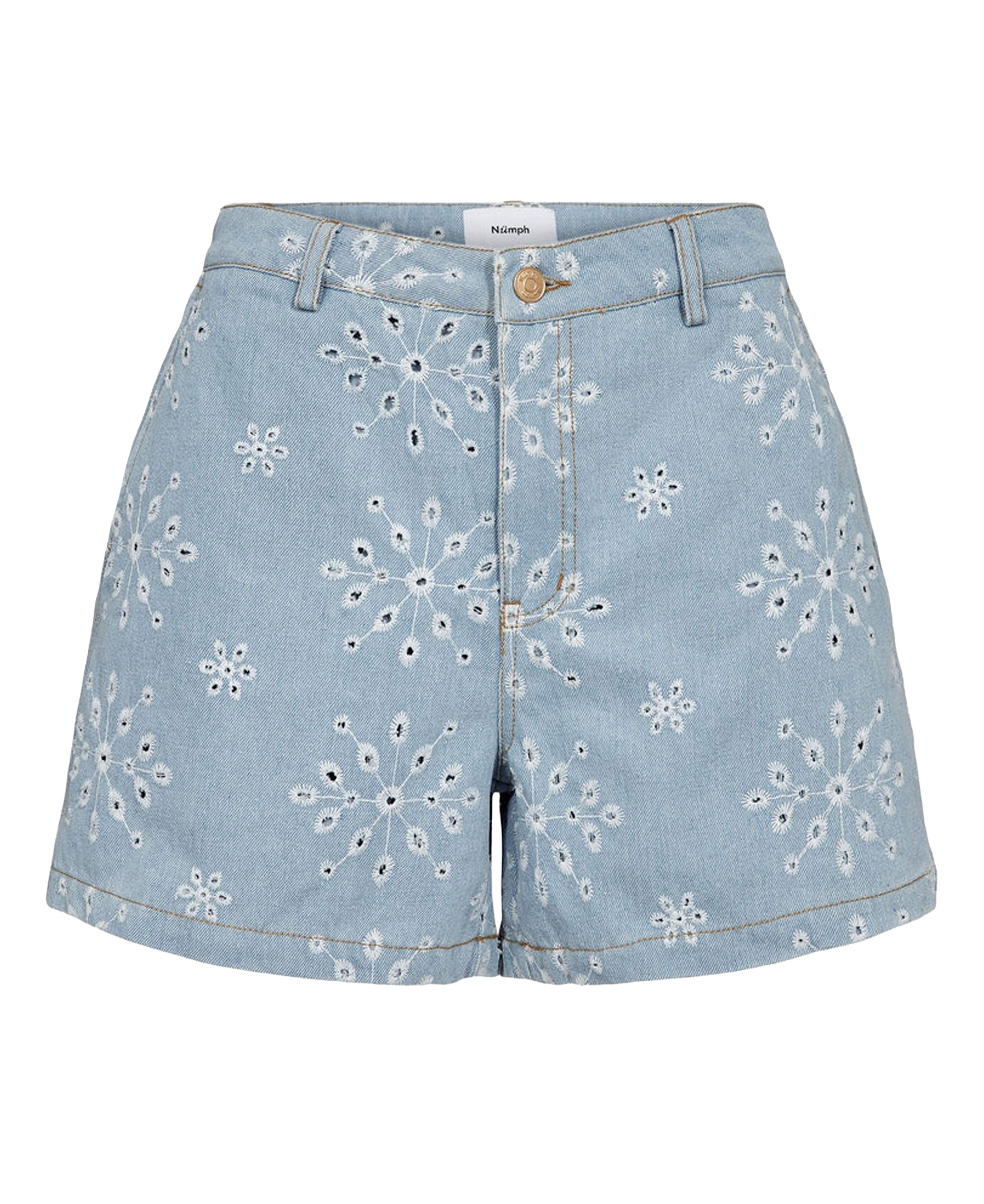 Nudelilah Shorts - Light Blue Denim