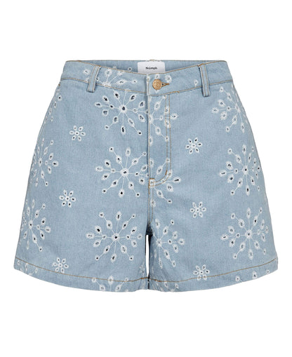 Nudelilah Shorts - Light Blue Denim