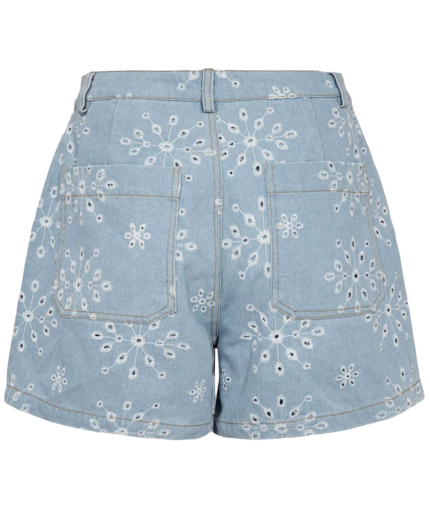 Nudelilah Shorts - Light Blue Denim