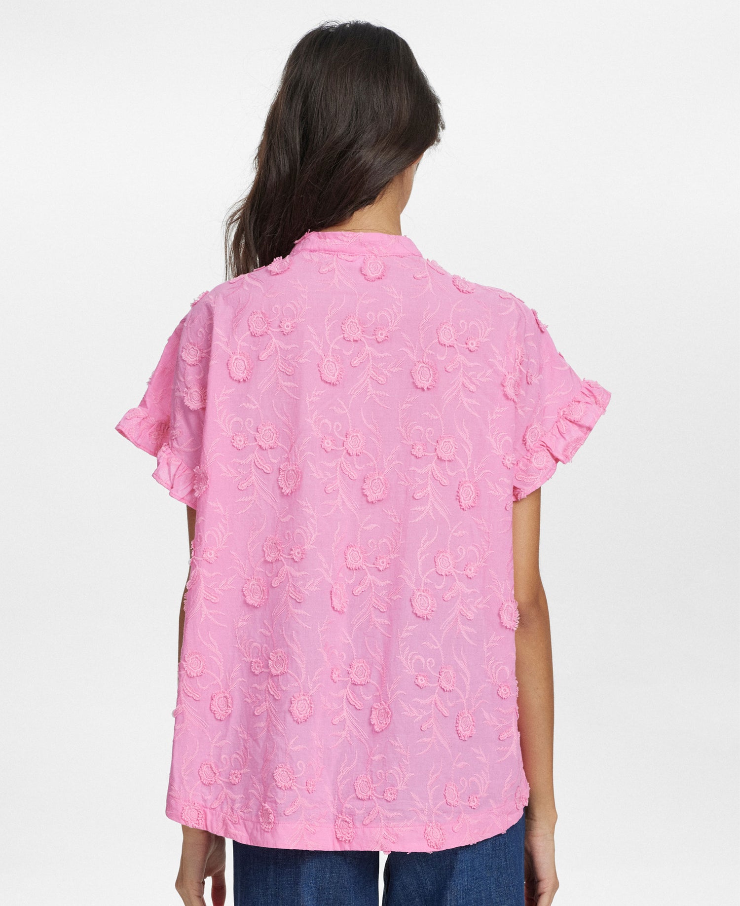 Nugisella Shirt - Pink Carnation