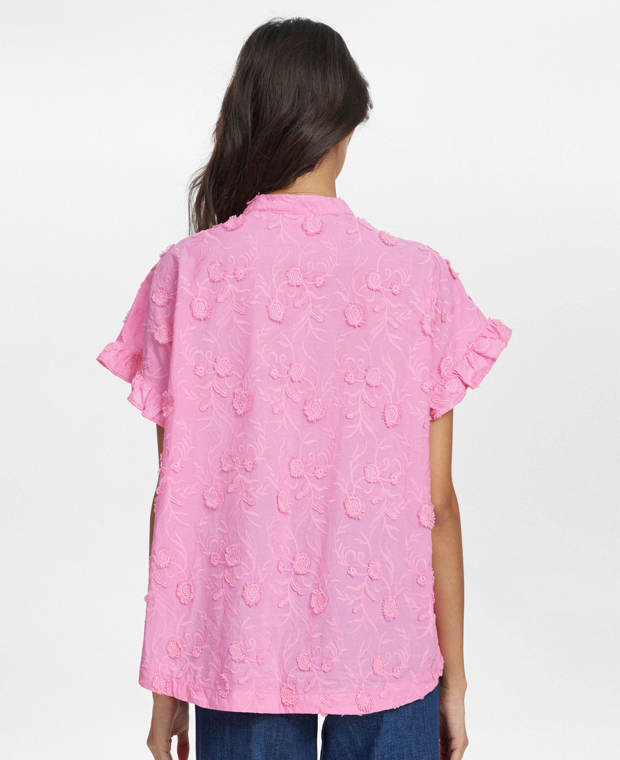 Nugisella Shirt - Pink Carnation