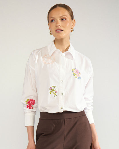 Nuhollie Shirt - Bright White