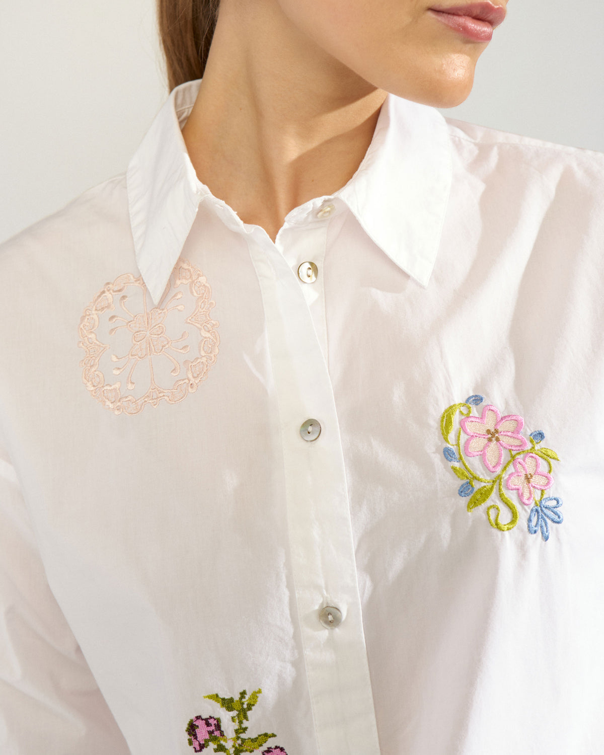 Nuhollie Shirt - Bright White