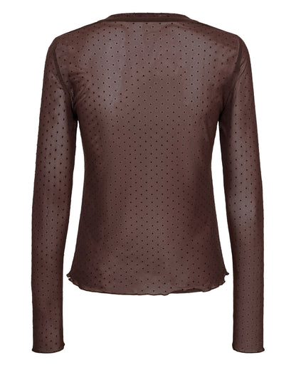 Nujinnie Blouse - Chocolate Plum