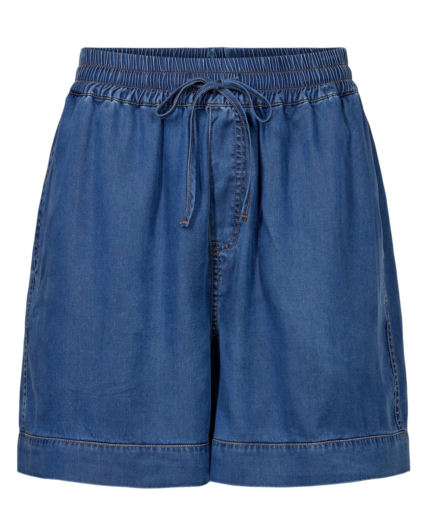 Numiami Shorts - Medium Blue Denim