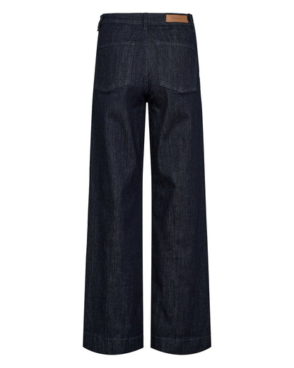Nuparis Wide Jeans - Dark Denim Blue