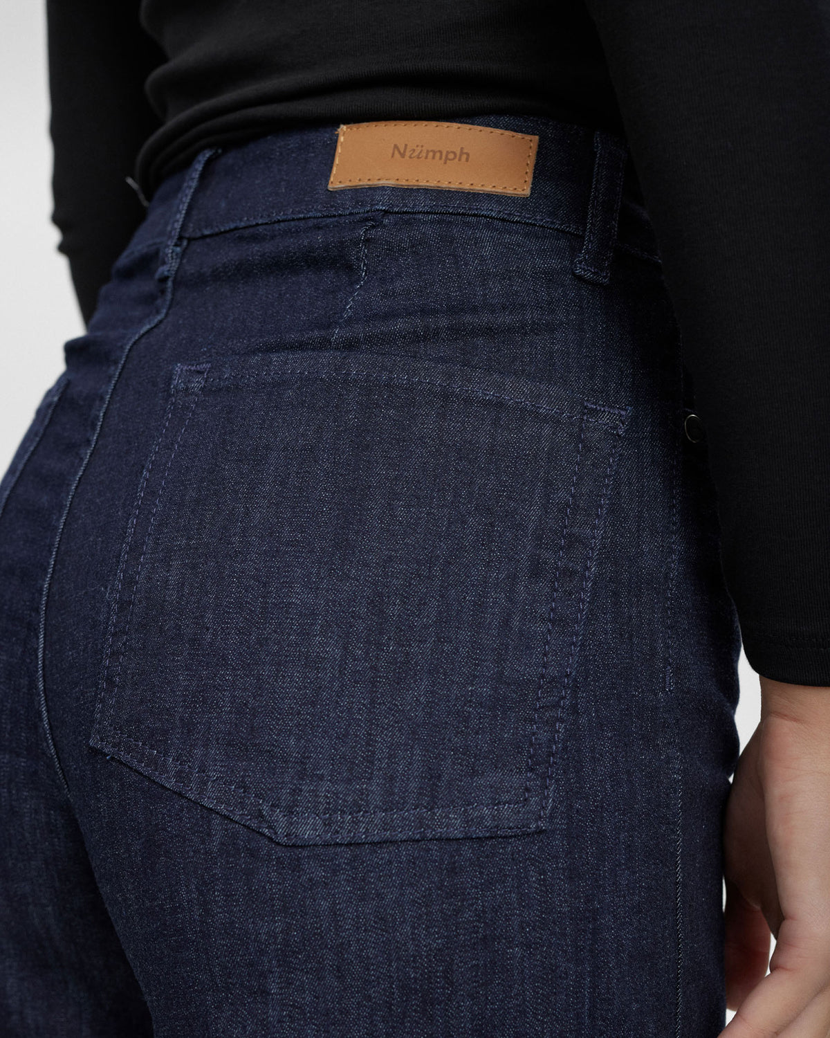 Nuparis Wide Jeans - Dark Denim Blue