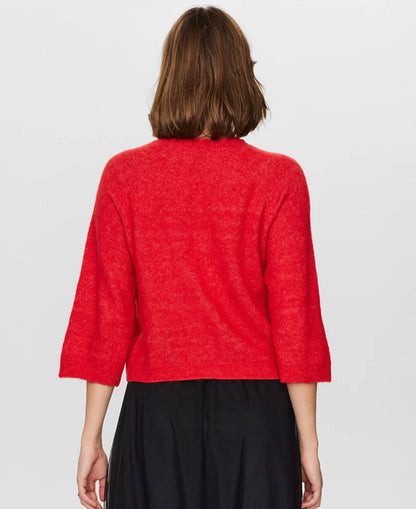 Nuriette Selma Pullover - High Risk Red