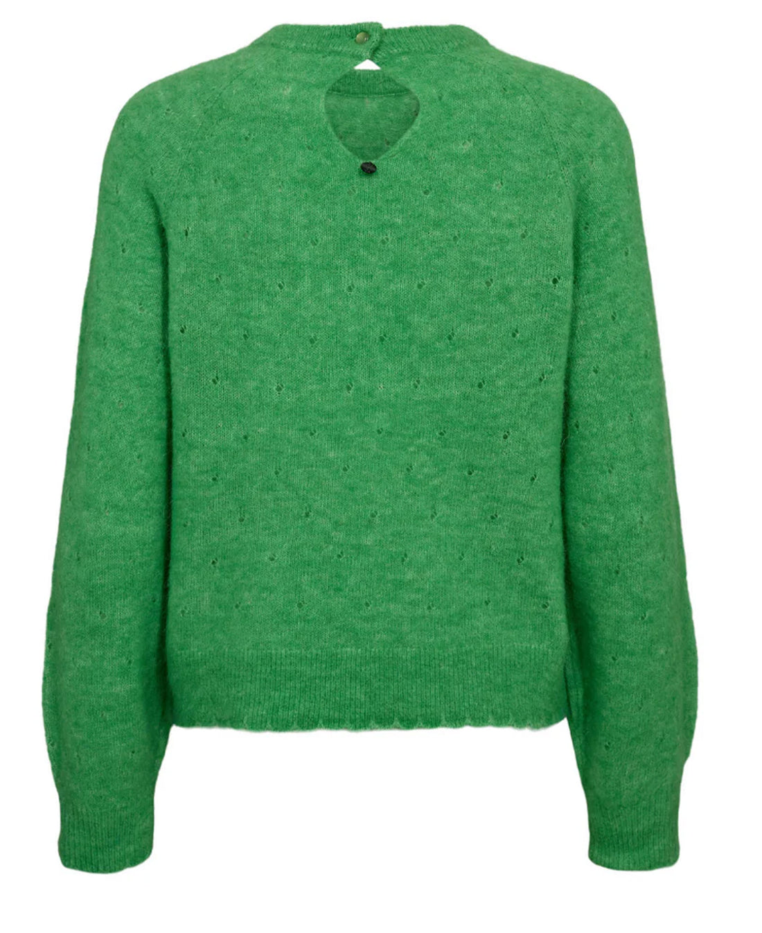 Nurietto Pointelle Pullover - Vibrant Green