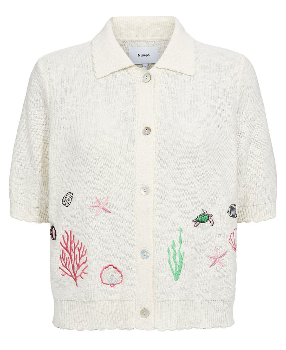 Nuseanna Cardigan - Cloud Dancer