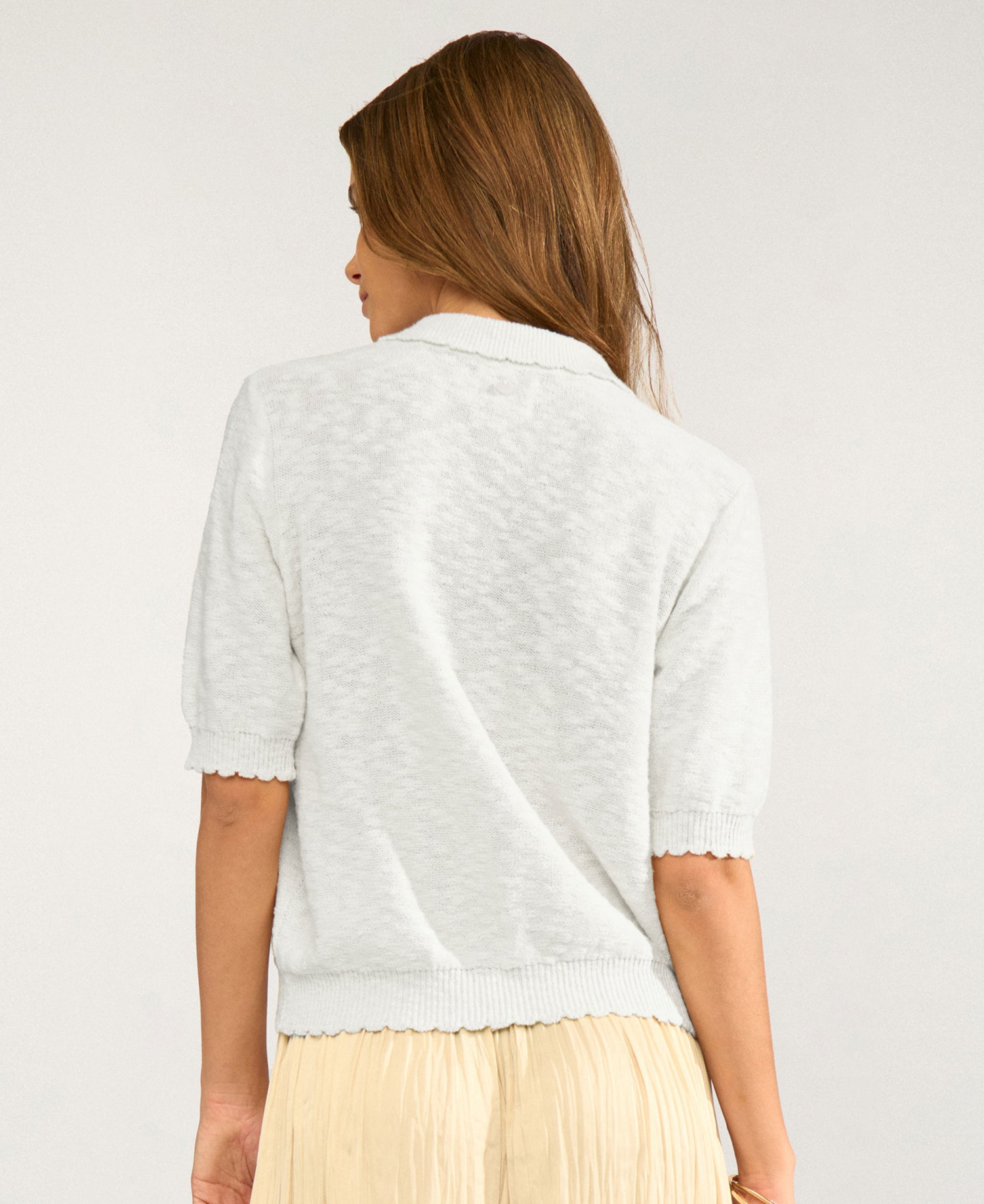 Nuseanna Cardigan - Cloud Dancer