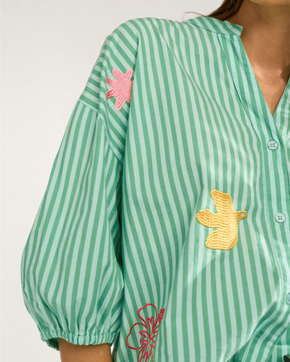 Nuseanne Shirt - Absinthe Green