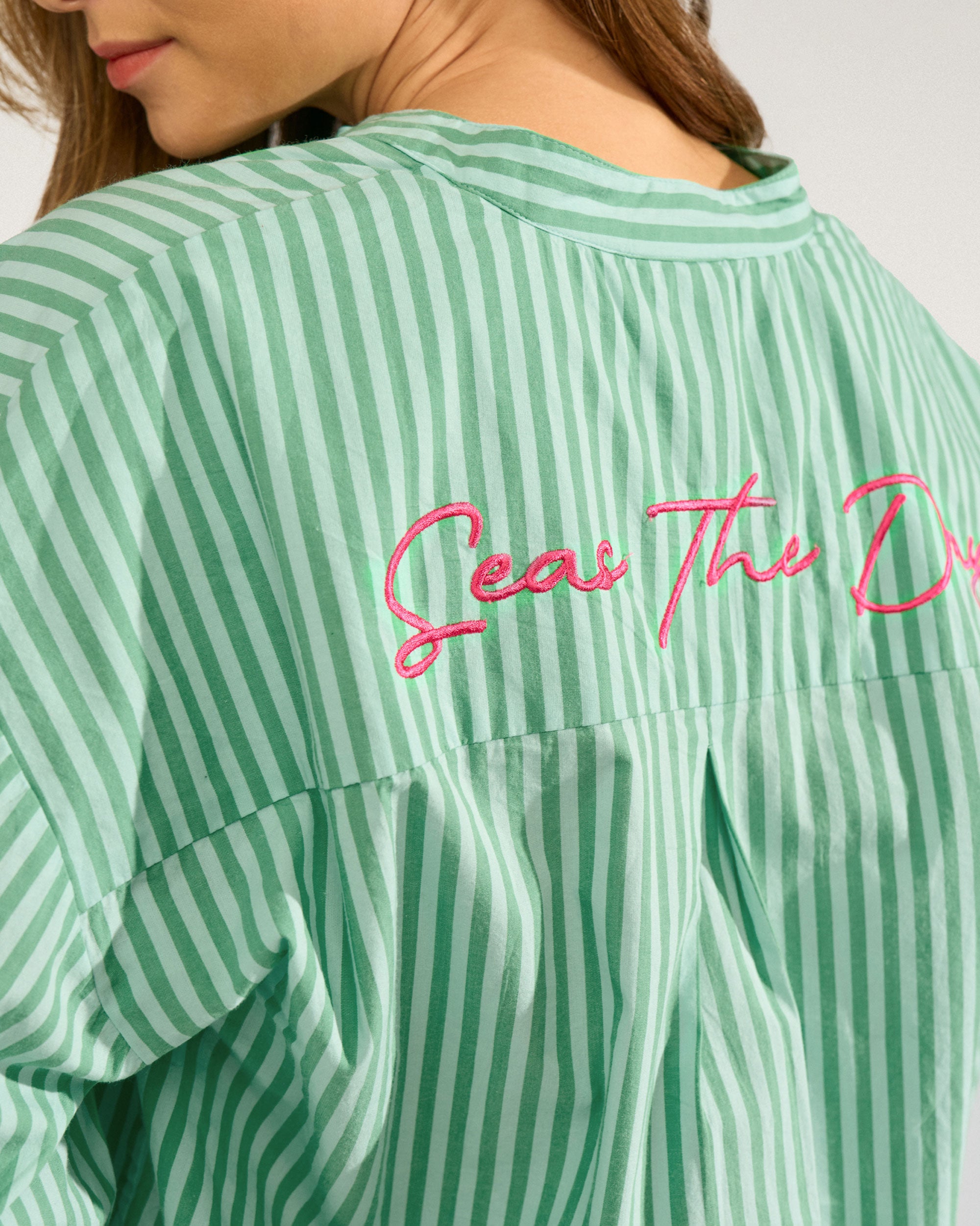 Nuseanne Shirt - Absinthe Green