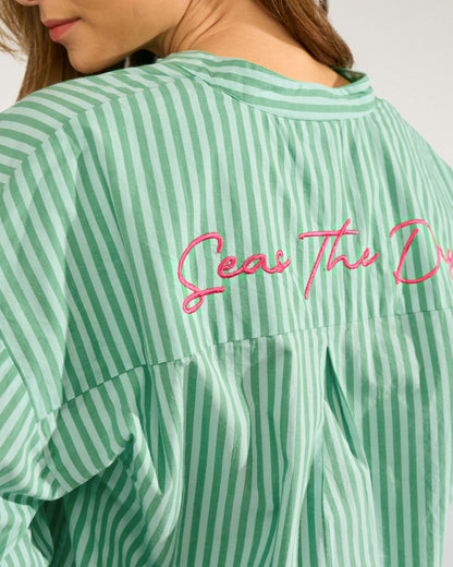 Nuseanne Shirt - Absinthe Green