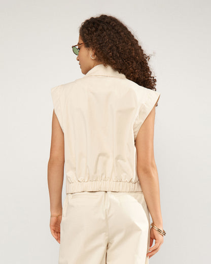 Nusunna Vest - Whitecap Gray