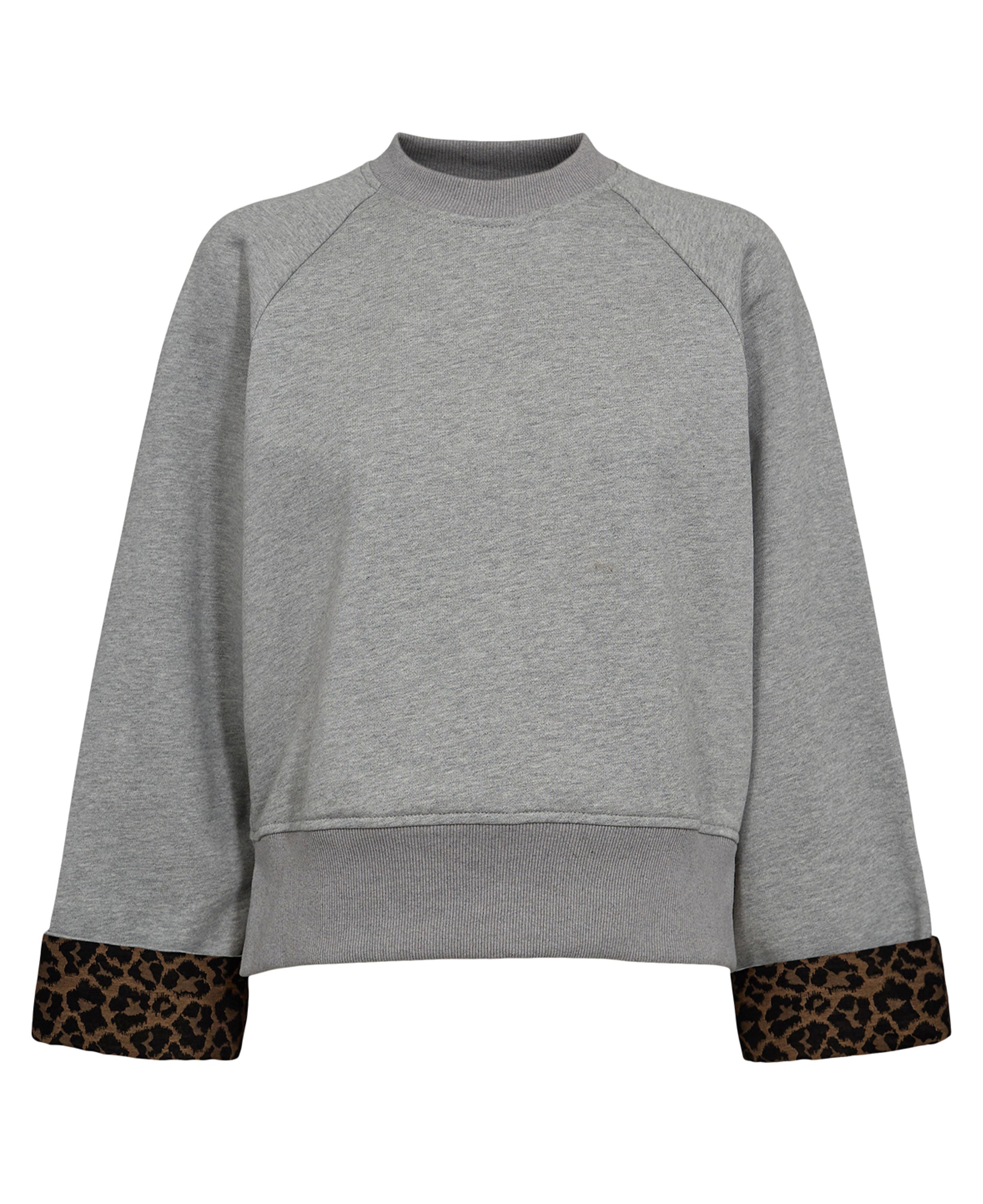 Nuzari Sweatshirt - Medium Grey Melange