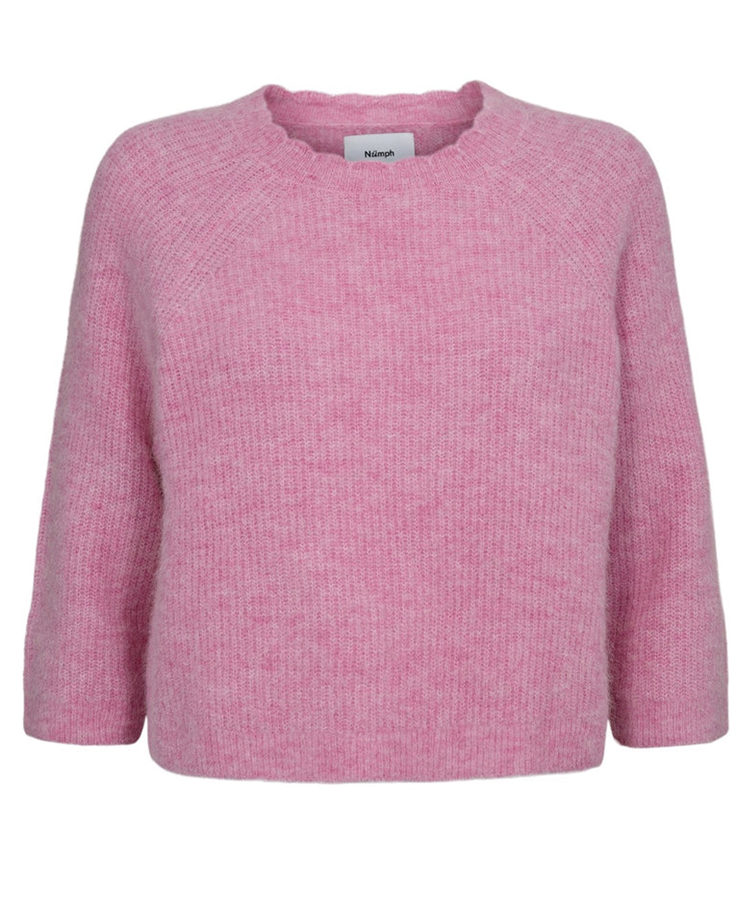 Nuriette Selma Rib Pullover - Lilac Sachet