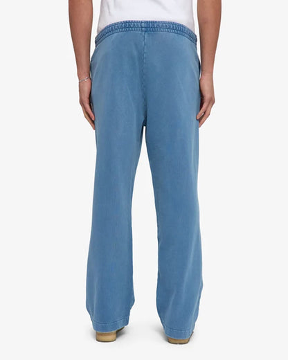 Organic Straight Leg Sweatpants - Faded Indigo