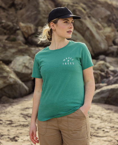 Penida Recycled Cotton T-Shirt - Greenlake