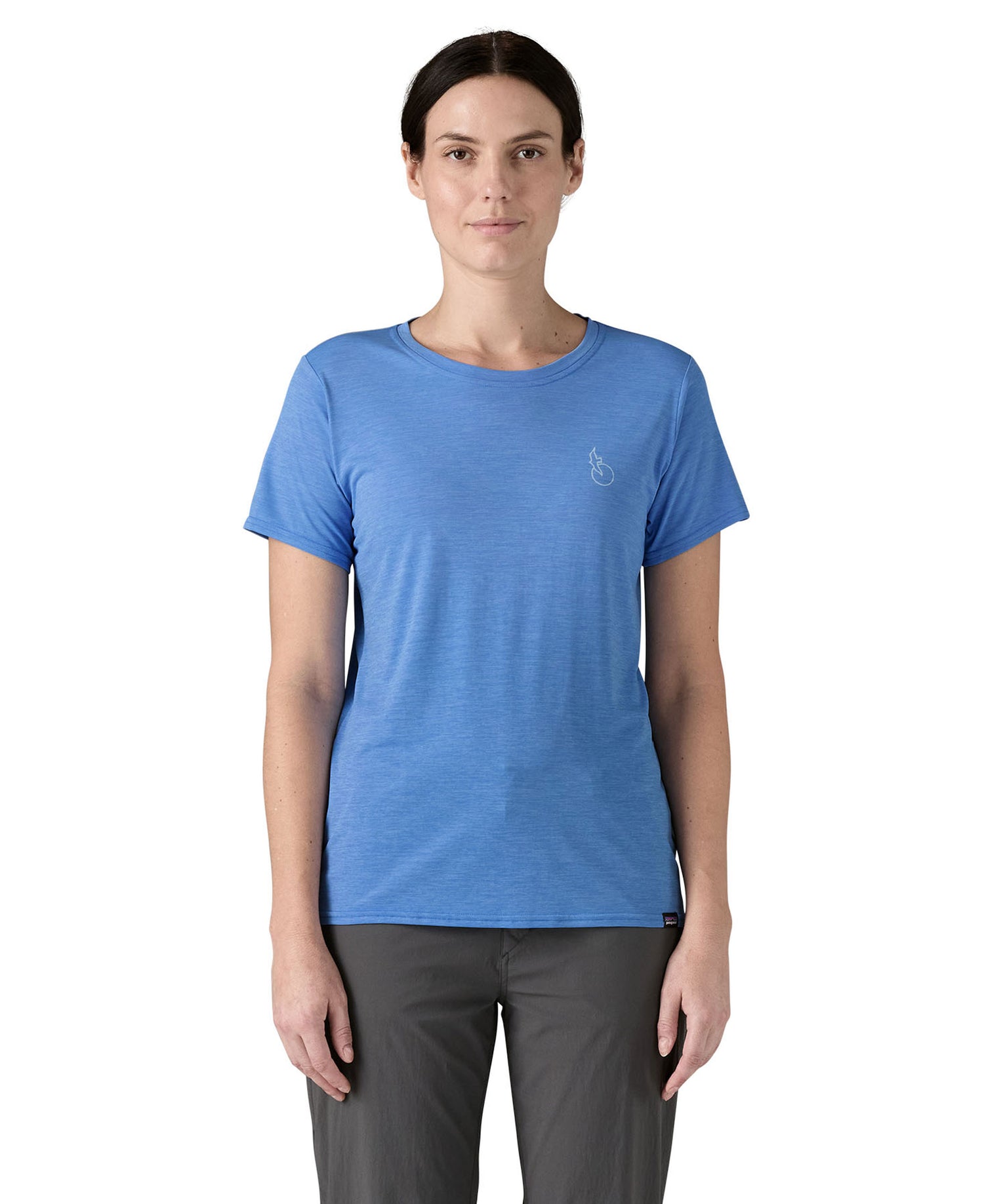 Cap Cool Daily Graphic Shirt - Waters Swelldrifter: Abundant Blue X-Dye