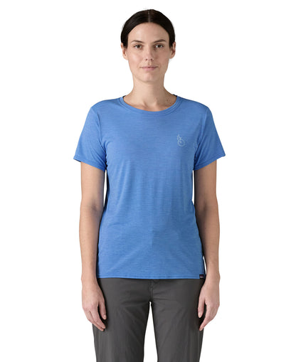 Cap Cool Daily Graphic Shirt - Waters Swelldrifter: Abundant Blue X-Dye