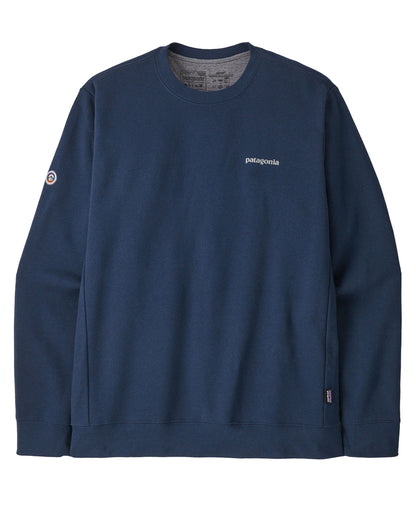 Fitz Roy Icon Uprisal Crew Sweatshirt - Lagom Blue