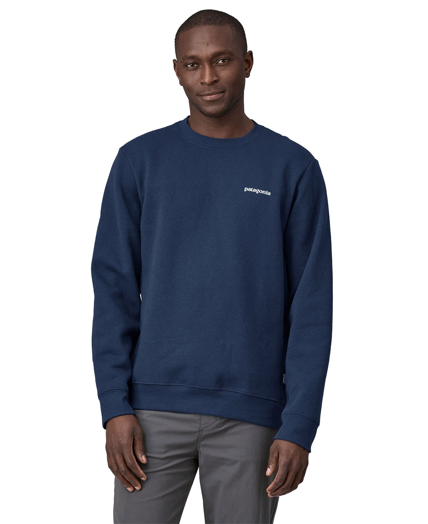 Fitz Roy Icon Uprisal Crew Sweatshirt - Lagom Blue