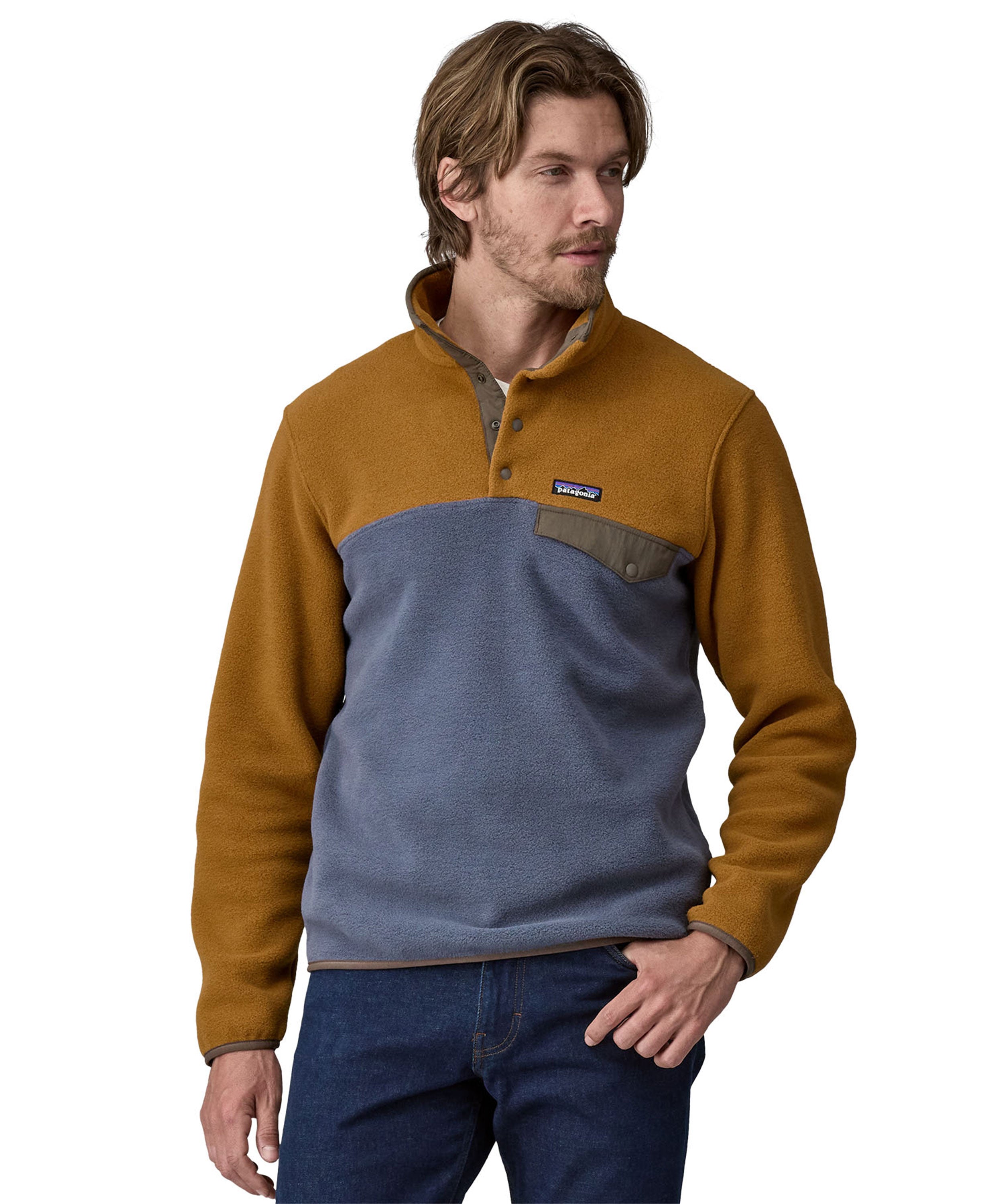 Lightweight Synch Snap-T Pullover - Shelter Brown