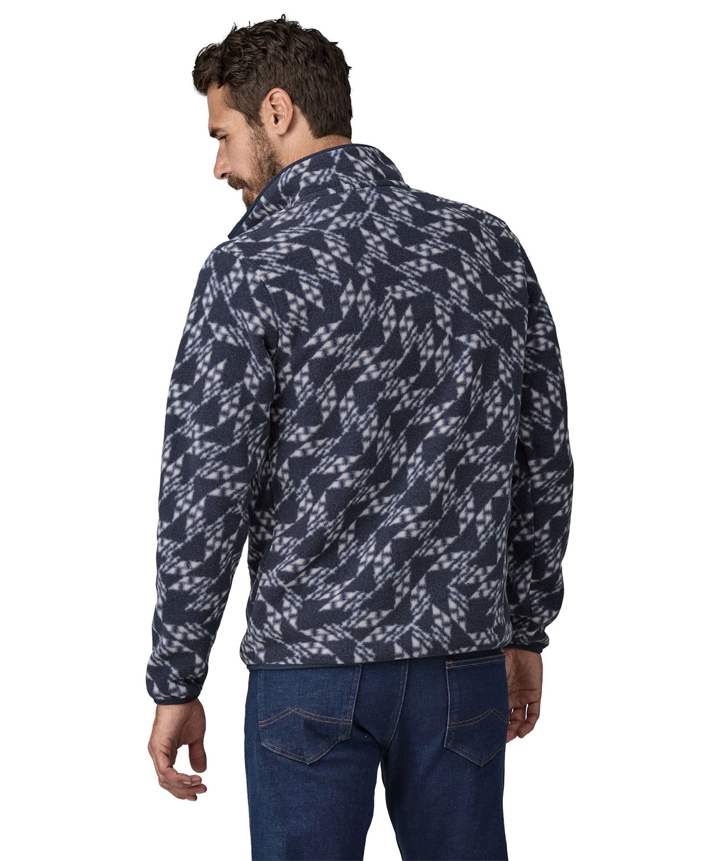 Lightweight Synchilla Snap-T Pullover - Synched Flight: New Navy