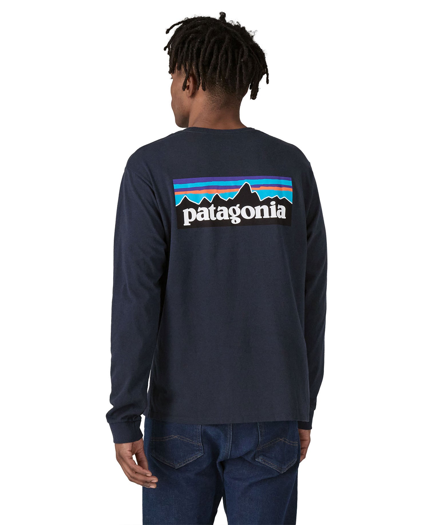 Long Sleeve P-6 Logo Responsibili-Tee - New Navy